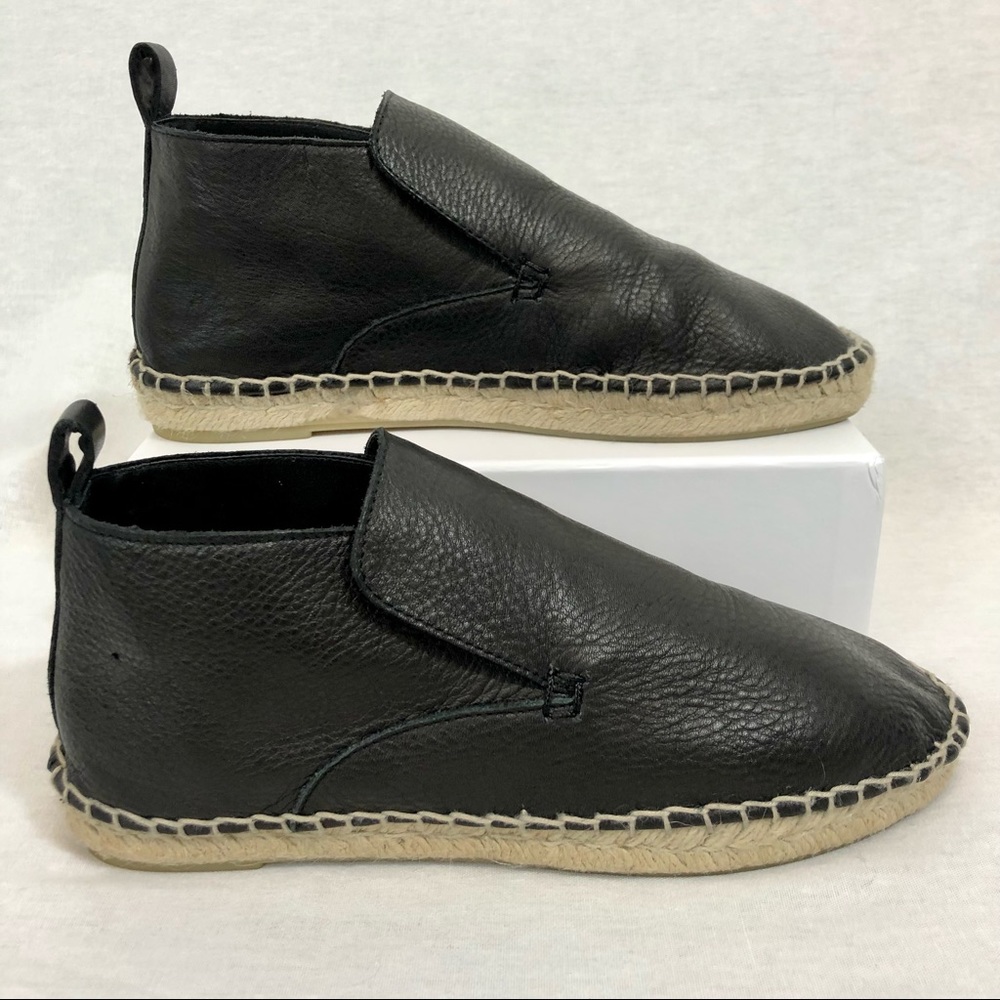 Vince. Ronan Soft Leather Espadrilles View 4